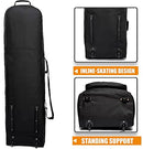 Thinksea Soft-Sided Golf Club Travel Bag Case Wheels Foldable Duty Golf Bag - Brand New