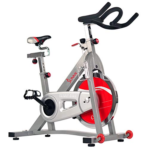 SUNNY HEALTH & FITNESS BELT DRIVE PRO INDOOR CYCLING BIKE - SF-B901B - GRAY - Like New