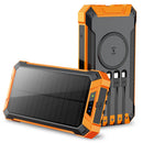 ALPHA DIGITAL PORTABLE POWER BANK ZL808 - BLACK/ORANGE Like New