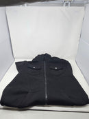 ANGELA BEBE MEN'S HOODED SWEATSUIT LONG SLEEVE FULL-ZIP - SIZE: MEN 2XL - BLACK - Brand New