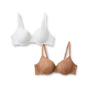 AMAZON ESSENTIAL WOMEN'S STRETCH GALLOON BRONZE/WHITE SIZE 36A - Like New