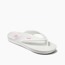 REEF WOMEN'S WATER COURT BEACH FLIP FLOPS SIZE: WOMEN 8 (EU W38.5) WHITE - Like New