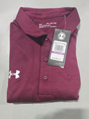 UNDER ARMOUR MEN'S RIVAL POLO SHIRT - SIZE: MEN 2XL - MAROON - Brand New