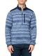 COLUMBIA MEN'S SWEATER WEATHER PRINTED HALF ZIP II DARK MOUNTAIN MEN L - Brand New