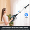 INSE Cordless 6-in-1 Rechargeable Stick Vacuum INSE-N5S-LIGHTBLUE Like New