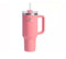 STANLEY X E.L.F COSMETICS FLOWSTATE QUENCHER 40OZ TUMBLER - CORAL FIXATION - Like New