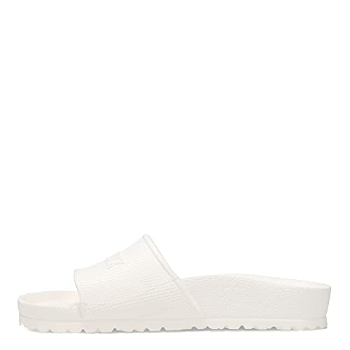 BIRKENSTOCK UNISEX BARBADOS EVA SLIDE SANDALS - SIZE: MEN 7 WOMEN 9 - WHITE - Like New