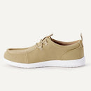 AMAZON ESSENTIALS MEN'S CANVAS MOC TOE LOAFER SIZE MEN 9.5 NATURAL/WHITE - Brand New