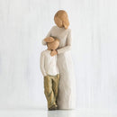 Willow Tree Mother and Son, Sculpted Hand-Painted Figure - Like New