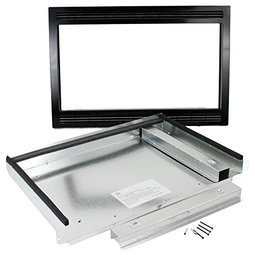 FRIGIDAIRE MICROWAVE TRIM KIT - BLACK - Like New