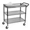 WDT 990Lbs Capacity Heavy Duty Rolling Utility Cart NSF CCHH-010 Black - Like New