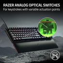 Razer Huntsman V2 Analog Gaming Keyboard RZ03-03610200-R3U1 - Black Like New