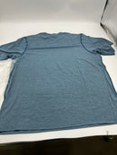 THE NORTH FACE MEN'S PRINTED WANDER SHORT SLEEVE - SIZE: M - BLUE HEATHER/ WHITE - Brand New