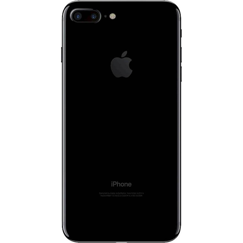 For Parts: APPLE IPHONE 7 PLUS - 128GB - Unlocked - JET BLACK PHYSICAL DAMAGE
