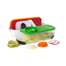 OXO GOOD GRIPS SPIRALIZE GRATE AND SLICE SET MULTI COLOR, MULTICOLOR - Brand New