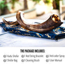 PROSHOFAR Shofar Set, Natural Kudu Horn Shofar - B07ZJLH887 - Brand New