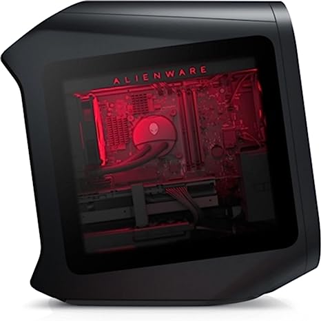 Dell Alienware Aurora R14 AMD R5 8 256GB SSD RX 6700 XT - Dark Side Of The Moon Like New