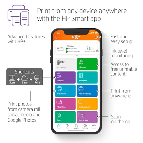 HP ENVY Inspire 7958e Printer Scanner Wireless VCVRA-2102-02 - - Scratch & Dent
