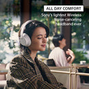 SONY NOISE CANCELING WIRELESS HEADPHONES BLUETOOTH OVER THE EAR HEADSET - PINK - Like New