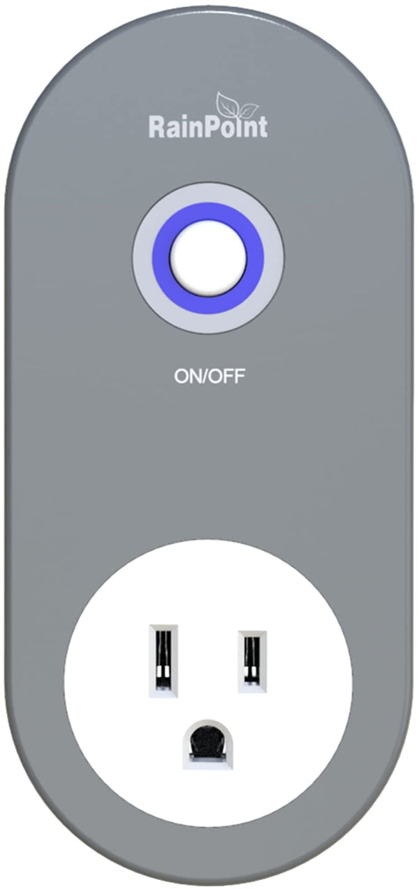 RAINPOINT WIFI IRRIGATION HUB TWG004WRF FOR WIFI SPRINKLER TIMER - DARK GRAY - Like New