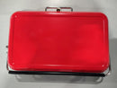 GENERIC SMALL PORTABLE BRIEFCASE BBQ GRILL - RED - Like New