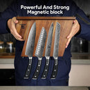 Piklohas Kitchen Knife Sets 17 Pieces Magnetic ASW20230717001 - Stainless Steel - Like New