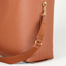 AMAZON ESSENTIALS WOMEN'S SOFT CROSSBODY TOTE BAG 13.34 X 10.1 X 3.73 NEW TAN - Brand New