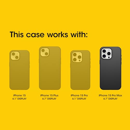 OTTERBOX IPHONE 15 PRO MAX (ONLY) SYMMETRY SERIES CASE - BLACK - Like New