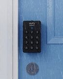 Eufy Security R10 Smart Lock Wi-Fi Retrofit Deadbolt T8503J11 - Black - Like New