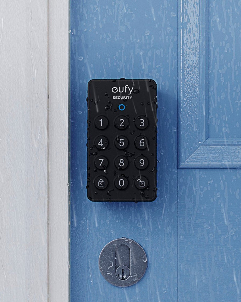Eufy Security R10 Smart Lock Wi-Fi Retrofit Deadbolt T8503J11 - Black - Like New