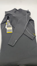 Men's Gold Cell 2/2mm Slant Zip Fullsuit Size: Large - Black - Brand New
