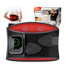 GRAPHENE CORDLESS HEATING PAD WITH MASSAGER BACK FSA ELIGIBLE HSA GIFT - BLACK - Like New