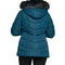 GUESS WOMENS COLD WEATHER HOODED PUFFER COAT - SIZE WOMEN S - TEAL - Brand New