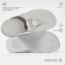 FITFLOP WOMEN'S WALKSTAR TOE-POST SANDAL WALKING SANDALS SIZE: WOMEN 7 - SILVER - Brand New