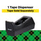 SCOTCH CLASSIC DESKTOP TAPE DISPENSER BLACK 1-INCH CORE 712698 - MULTI-COLOR - Brand New
