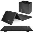 BalanceFrom 6x2 Feet 3-Panel Folding Gymnastics Mat 2 Inch Thick Pad - Black - Brand New