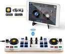 Hercules DJControl Mix – Bluetooth Wireless DJ Controller – dJay app – 2 Decks - Brand New
