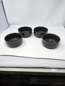 OUR PLACE SET OF 4 CEREAL BOWLS - CHAR - Like New