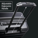 SAMSOMITE OMNI 2 28" LARGE CHECKED HARDSIDE LUGGAGE 138454 - ARTIC SILVER - Brand New