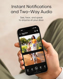 eufy Security Video Doorbell E340 Battery Powered Extra Backup Battery - Black - Like New