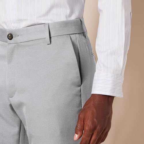 AMAZON ESSENTIALS MEN'S SLIM-FIT FLAT-FRONT DRESS PANT SIZE: MEN 36W X 30L - Brand New