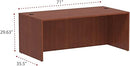 Alera Valencia Series Straight Desk Shell ALEVA217236MC - Medium Cherry Like New