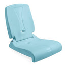 Step2 Folding Adult Flip Seat Portable Outdoor Chair Ground Backrest Capri Blue - Brand New
