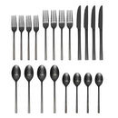 ONEIDA ALLAY 20-PIECE SILVERWARE SET FOR 4, FLATWARE B1017020AL21 - MIDNIGHT - Like New