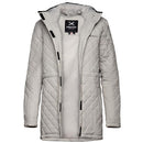 ARCTIX WOMENS LIGHTWEIGHT INSULATED WATER RESISTANT HOODED JACKET SIZE: L - GRAY - Brand New