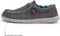 110354000 Hey Dude Wally Sox Charcoal Men's Shoe New