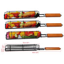 JUCT Portable Grilling Baskets - Set of 4 Companion Nonstick Baskets (Basket-4B) - Like New