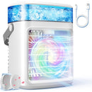 POWERHELPER 2200MAH RECHARGEABLE PORTABLE AIR CONDITIONER - WHITE - Like New