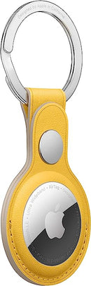Leather Key Ring for Apple AirTag Meyer MM063ZM/A - Lemon Yellow - Brand New