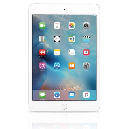APPLE 16GB IPAD MINI 4 UNLOCKED MK7X2LL/A - SILVER - Like New